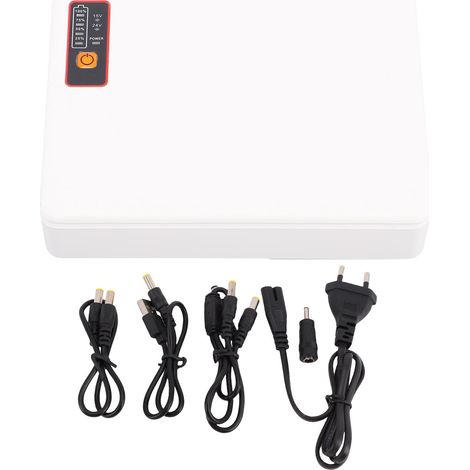 Petit UPS 12000mAh 18W 5V Type C USB 9V 12V DC 15V 24V, sortie POE, batterie de secours, alimentation pour routeur, Modem, caméra de sécurité, prise ue (1/5)