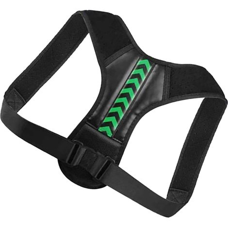 Correcteur de posture Perfect Fit, redresseur de dos ajustable, soutien lombaire, ceinture de maintien pour le dos, les épaules et la nuque, taille L (91-119 cm / 35,8-46,9 pouces). (1/5)