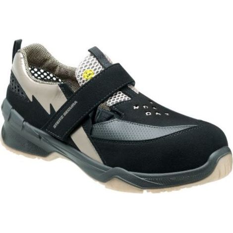 Steitz Secura Sicherheitshalbschuh Grace S1 ESD SRC DGUV Gr.35 NB schwarz/gold (1/5)