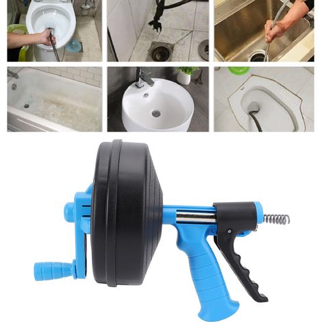 Máquina flexible de limpieza de tuberías con 65 cuchillas de manganeso para tuberías con un diámetro de 50-75 mm. (1/5)