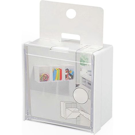 Support Magnétique Rangement Organisateur Aimant Puissant pour Frigo Tableau Blanc Casier Accessoires (1/2)