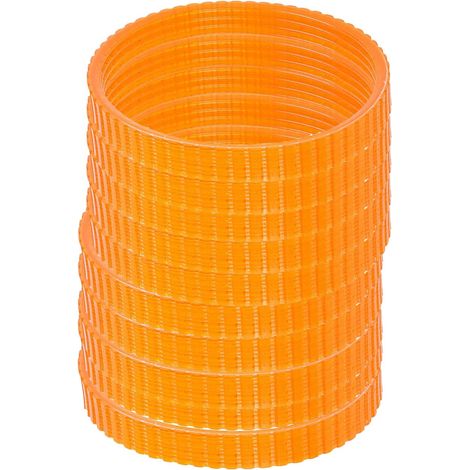 Sollbry Lot de 10 courroies d'entraînement pour rabot électrique en polyuréthane de 9,6 mm de largeur pour 1900B (orange) (1/4)