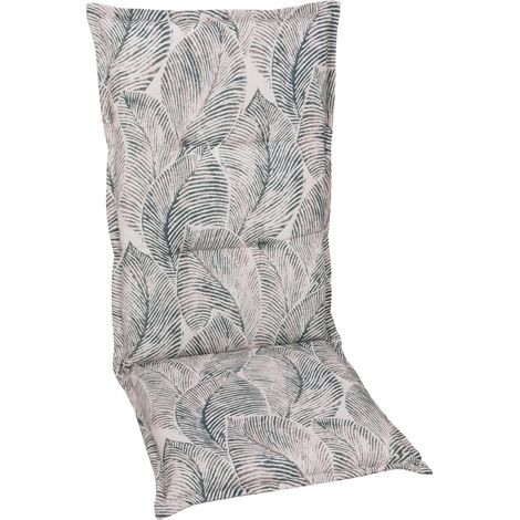 GO-DE Hochlehner-Auflage 120 x 50 x 7 cm grau Standard-Kissen (1/3)