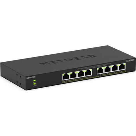 Netgear GS308LP-100EUS, Interruptor/Conmutador (1/5)