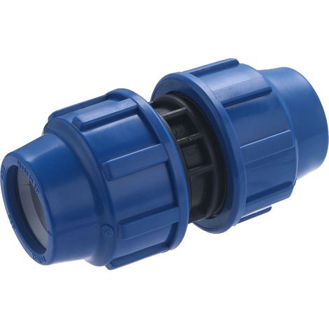Noyon & Thiebault – Raccord PE Ø32 – Jonction égale plastique pour tuyau polyéthylène – Étanchéité parfaite jusqu’à 16 bar – Démontable et réutilisable