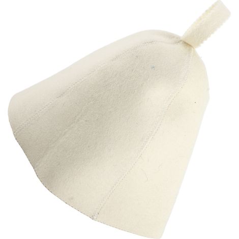 Chapeau de Sauna en Laine Mérinos pour Homme et Femme - Confortable et Respirant - Taille Unique - Idéal pour la Relaxation et le Bien-Être -AUTRES (1/5)