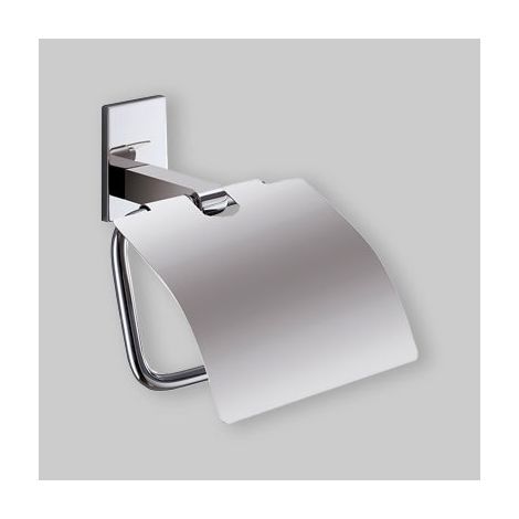 Portarotolo coperto da muro in acciaio inox e Cromall 7825 Gedy serie MAINE Cromato (1/5)