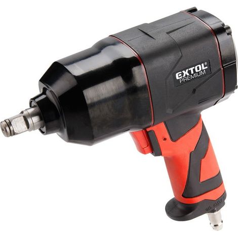 Chiave a impulsi EXTOL Premium, 1/2", composita, pneumatica, 340 Nm WI 340, 8865011 (1/5)
