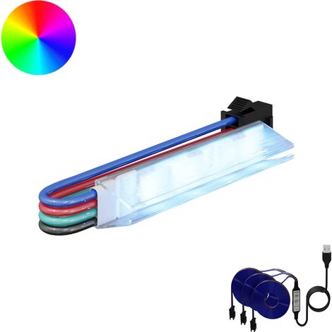 LED Streifen 2 pcs Schwarz und Mehrfarbig 1745 mm