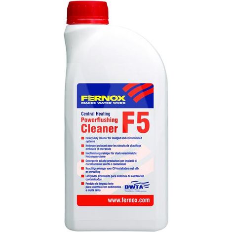 Désembouant Powerflushing Cleaner F5 1L – FERNOX – 62099