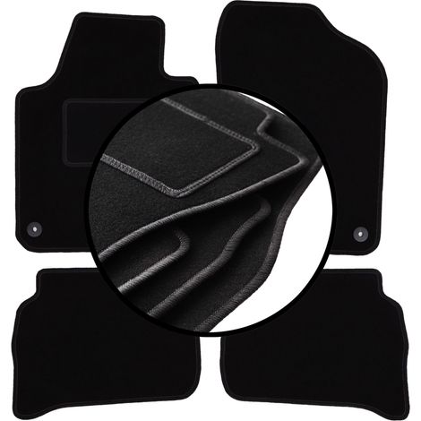 Set completo di tappetini in velluto per: Volkswagen Polo V hatchback (2009-2017)