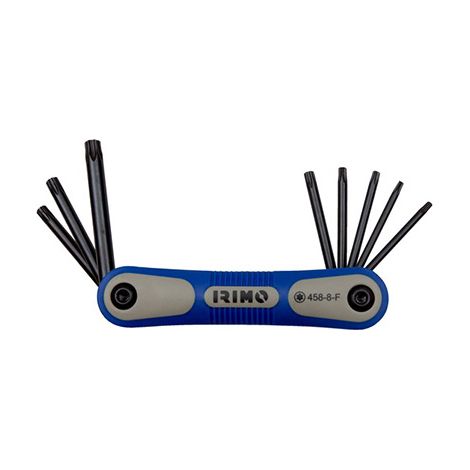 IRIMO - Jeu de 8 clés mâles pour vis Torx, finition brunie, mm - TORX T9/T40 (1/2)
