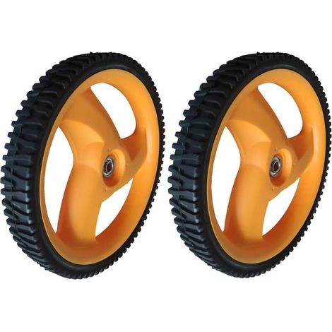2 x Roue Arrière 293mm 78 Dents pour Craftsman, Partner, Electrolux, McCulloch, Rally et autres tondeuses à gazon (1/5)