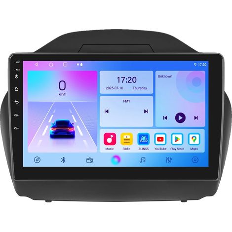 Reproductor multimedia para coche, pantalla táctil, salida de alta calidad, compatible con Hyundai Tucson 2 IX35 2011-2017, T2CP-2G 32G-4cores-C