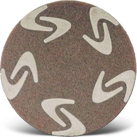 MENZER Pads Thunderpad, 406 mm, p. Monospazzole, Nylon (1 Pz.) step 4 (giallo)