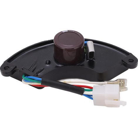 Générateur Régulateur de Tension, 450V 680UF AVR Contrôleur Automatique Redresseur de Régulateur de Tension pour Groupe électrogène à Essence Monophasé 6 Fils 5.5-6.5KW Groupe électrogène Diesel (1/5)