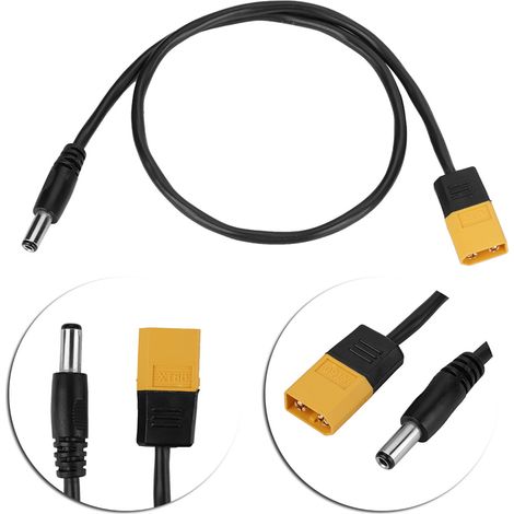 Câble adaptateur XT60 vers DC5525 (1/5)
