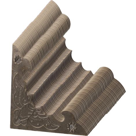 100 protège-coins décoratifs - métal/bois - style vintage (1/5)