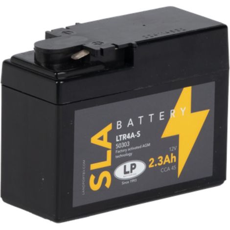 Batterie AGM SLA 12V 2,3Ah für Motorrad Startbatterie MS LTR4A-S