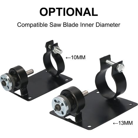 Support de siège de coupe pour perceuse électrique 13mm, support de coupe à main avec 2 clés pour le polissage et le meulage (1/5)