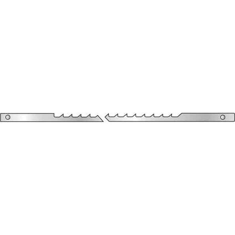 Leman – Lot de 12 lames à chantourner 127x3x0.5mm – Denture crochet pour bois dur – Blister 2.75DPC (1/5)