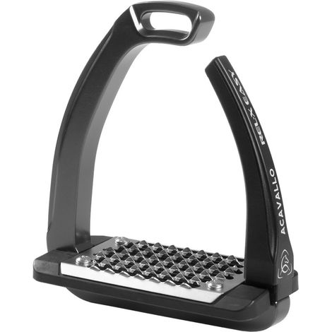 ACAVALLO Staffe Rel-X EASY SKY Junior CHARCOAL apertura in silicone BAMBINI (1/3)
