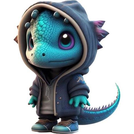 Nouvelle sculpture décorative d'elfe dinosaure pour Halloween, objet en résine pour créer une scène d'ambiance (dinosaure violet) (1/5)