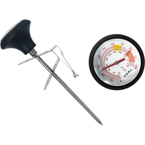 Anneome Thermomètre Alimentaire Inox avec Clip et Protection (1/5)