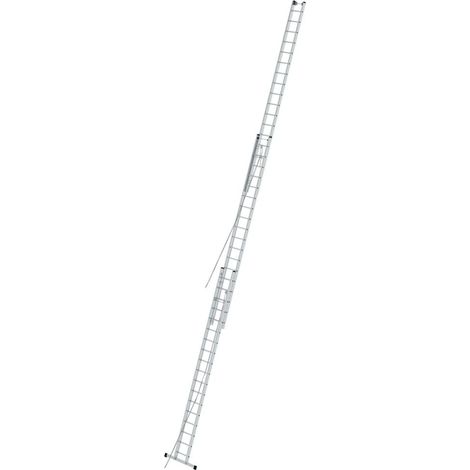 Krause Aluminium-Seilzugleiter STABILO 5,95 m Anlegeleiter (1/2)