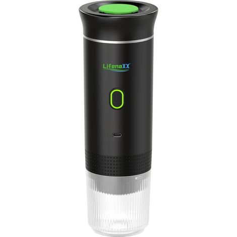 Machine à café lifenaxx espresso to go lx-060 batterie rechargeable 0,06L (1/4)