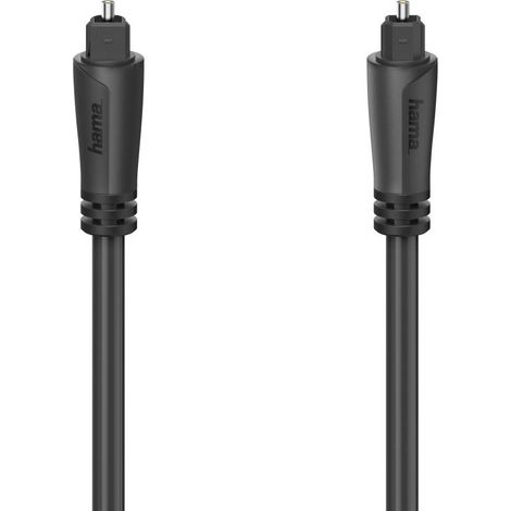 CABLE DE AUDIO DE FIBRA ÓPTICA, ENCHUFE MACHO ODT (TOSLINK), 5.0 M HAMA 00205136