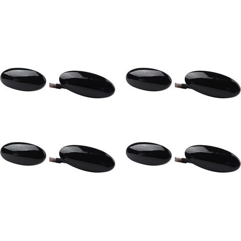Cuatro intermitentes LED dinámicos para los guardabarros de los modelos Nissan Qashqai, Zotye, Juke, Micra y X-Trail.