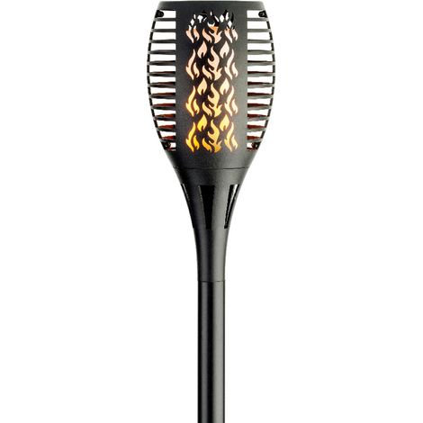 TORCIA SOLARE A LED NERA