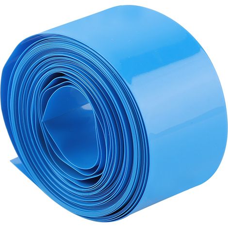 PVC Heat Shrink Tubing Wrap 18650 18500 Battery 30MMΦ18.5MM 5m Length