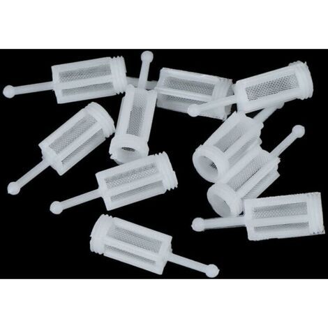50 Pièces Filtre à Peinture Filtres à Gravité pour Pistolet à Peinture Filtre à Pulvérisation Jetable Mailles Fines des Filtres Universels pour Pistolets de Pulvérisation par Gravité 35.611.2mm (1/5)