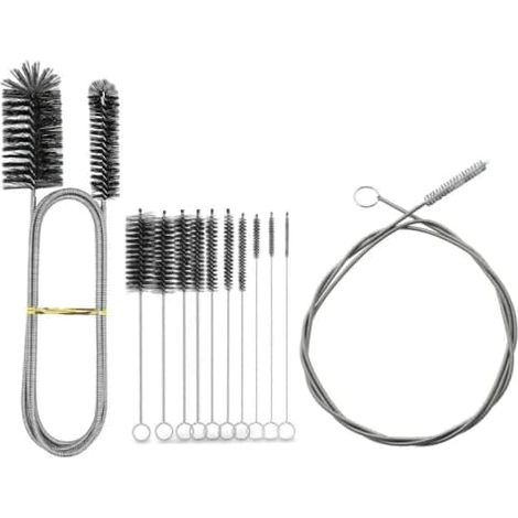 Kit Deboucheur Canalisation 12 Pièces Furet Flexible 155cm et 10 Kit (1/5)