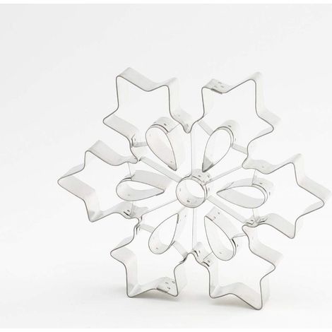 thermohauser Tagliapasta (acciaio inossidabile), fiocco di neve grande, bordo liscio, diametro 19,5 cm