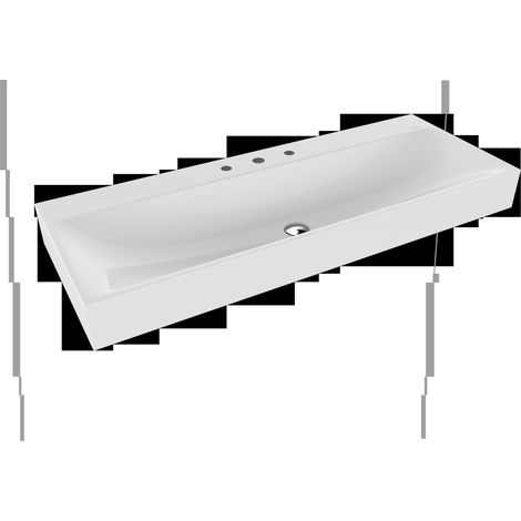 KALDEWEI SILENIO Vasque murale 3046 1200x460x120 mm, 904506273001