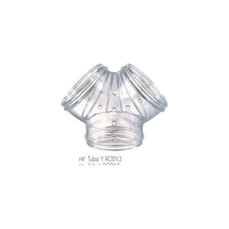 Tube en Y pour cage rongeur Rody3 - ZOLUX - Roylounge - 1 piece (1/3)
