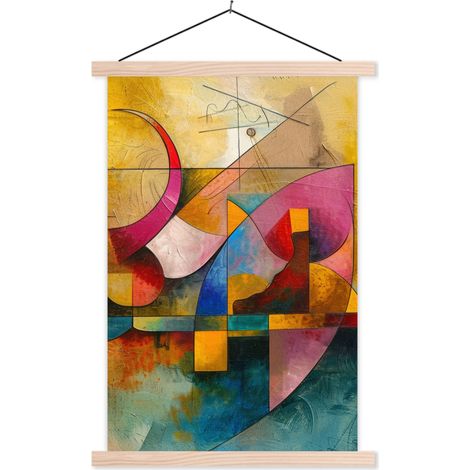 TEXTILE WALL ART Art - Abstract - Modern 40x60 cm (1/3)