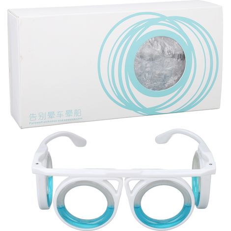 Lunettes anti-mal des transports légères et portables, prévention du mal de mer sans verres pour voyage, sport et jeux (1/5)