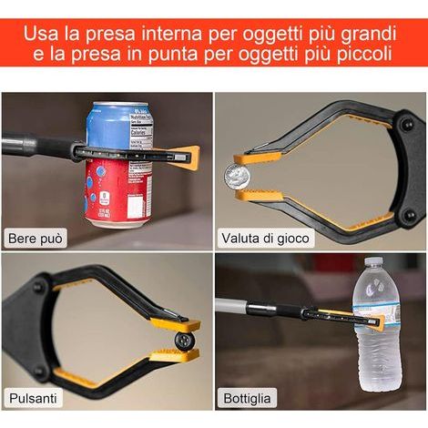Outil de préhension de 82 cm, pince à rallonge pliable avec Ma-AquaForge (1/5)