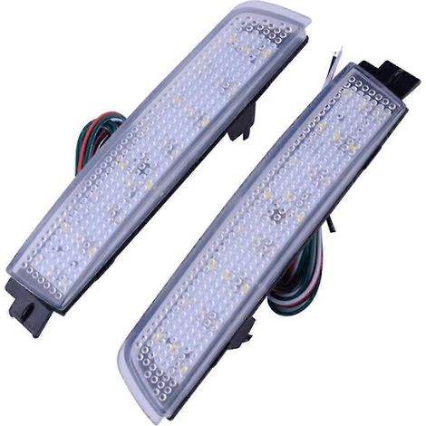 Feu arrière à LED transparent avec réflecteur et coque transparente pour pare-chocs de voiture Juke// FX35 FX37 FX50 (1/5)