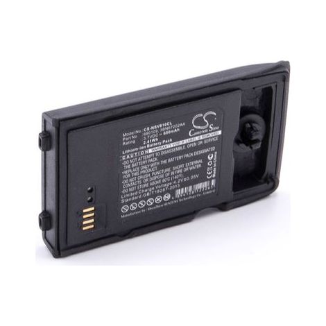 vhbw Akku kompatibel mit NEC 690111, i755d, i755S, i755, SV8100, SL1100 schnurlos Festnetz Telefon (650 mAh, 3,7 V, Li-Ion) Schwarz (1/3)