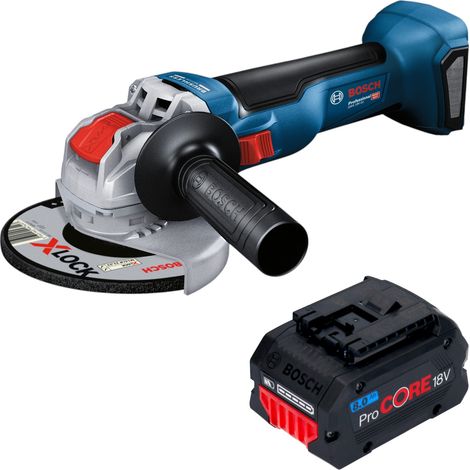 Bosch GWX 18V-10 Akku Winkelschleifer 18 V 125 mm Brushless + 1x ProCORE Akku 8,0 Ah - ohne Ladegerät