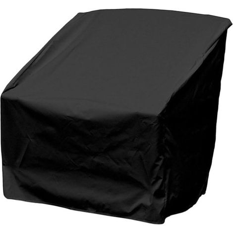 Schutzhülle für Gartenmöbel Stoffhülle für Doppelstühle 134 x 66 x 89 cm Wasserdichte Gartenstuhlhülle 420D Oxford Gewebe Winddichter Möbelschutz (1/5)