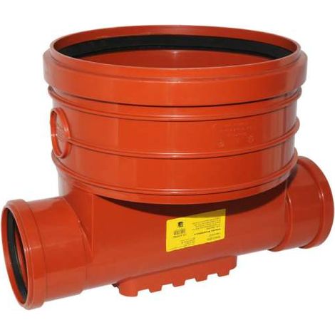KG Magnaplast Abwasserschacht Regenwasserschacht Schachtsystem SC 400 Schachtboden gerade DN 400/160