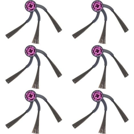 Brosses latérales compatibles pour aspirateur EUREKA J15 Max Ultra - 6 pièces (1/5)