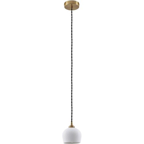 Pendellampa "Nolane" aus keramik für vardagsrum / matsal von Lindby