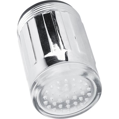 Robinet de douche avec capteur de température et éclairage LED à 3 couleurs changeantes pour cuisine (1/5)